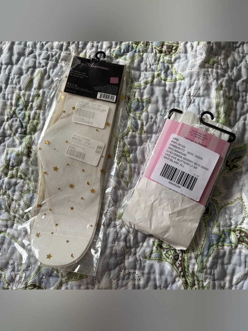 Two Pairs of Brand New Leg Avenue Socks